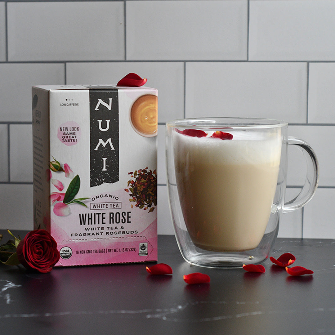 White Rose Tea Latte