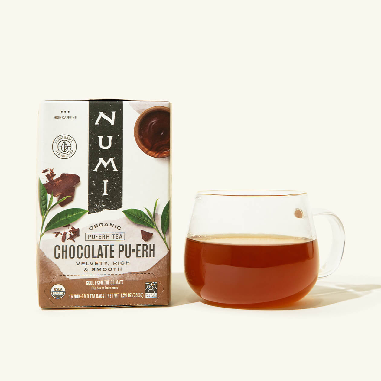 Organic Tea, Chocolate Puerh, 16/Box
