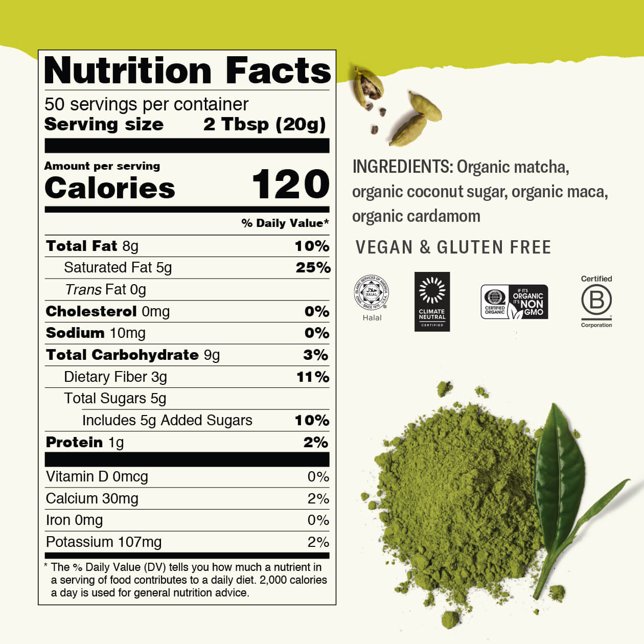 Matcha Maca Latte Powder