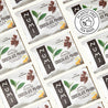 Numi Chocolate Puèré tea bags arranged in a pattern.