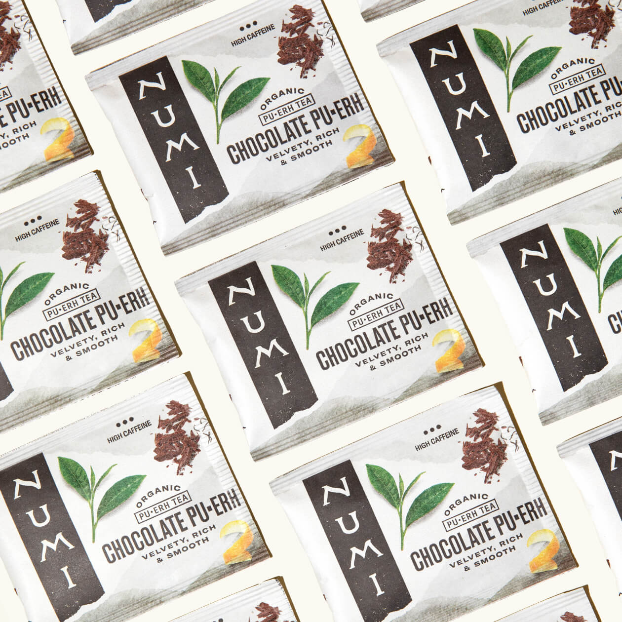 Numi Organic Tea Chocolate Pu·erh 100 Count Tea Bags Numi Tea