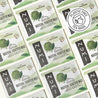 Collage of Numi Matcha Toasted Rice tea bags with a plastic-free logo.
