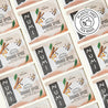 Numi Orange Spice tea bags with a plastic-free logo.
