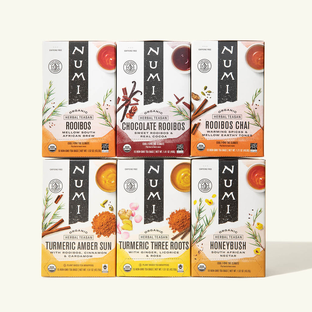 Rooibos & Turmeric Tea Variety Pack – Numi Tea