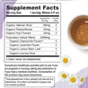 The supplement facts for Numi's Sweet Slumber dietary supplement tea